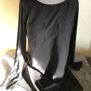 WHBM 💫black 💫tunic pullover